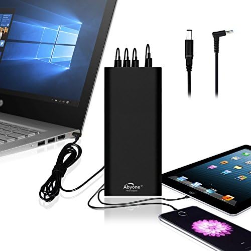 Abyone HPC50B 50KmAh 6Ports Portable Charger Power Bank for compatible with HP Pavilion Envy x2 Spectre x360 Split x2 Slatebook Chromebook Streambook; USB Ports Quick Charge tablets and smartphones