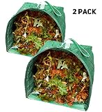 Fern and Foliage 111 Lawn and Leaf (2) Non-Reusable Garden Bags-Foldable Yard garbag, 1