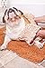 Soggy Doggy Super Shammy Dog Towel - Microfiber Chenille Towel for Drying Dogs and Cleaning Paws - Fast Drying with Hand Pockets for Ease (Beige/Red Trim, 31” x 14”)