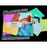 CBS Dichroic Jewelry Pack on Black Glass 1lb.Bag 96 COE
