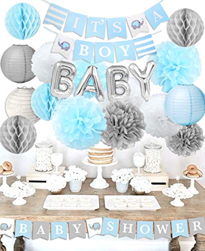 decoraciones para baby shower boy