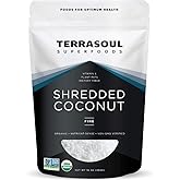 Terrasoul Superfoods Organic Coconut Flakes, 16 Oz - Finely Shredded | Macaroon Cut…