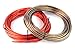 8 Gauge 100 Feet Total 50' Black and 50' Red Car Audio Power Ground Wire Cable