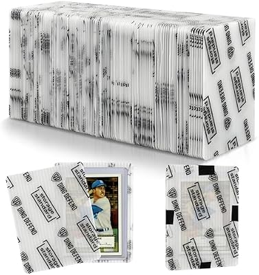 Protetores intercambiáveis para transporte de cartões, insertos plásticos ultra-resistentes, pack de 110, 3,5 x 4,5 polegadas
