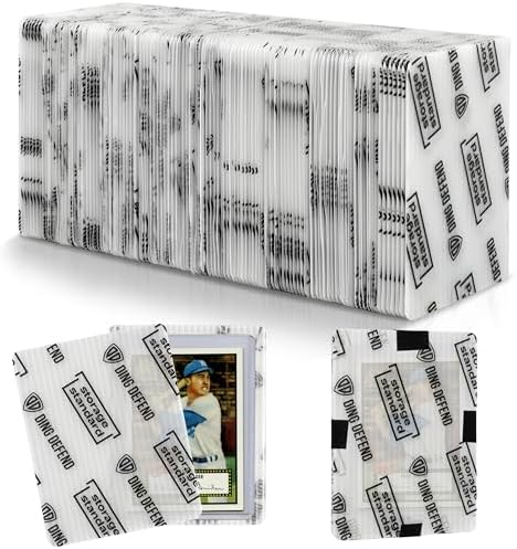 Protectores de envío de tarjetas intercambiables, insertos de plástico ultra fuertes de, paquete de 110, 3.5 x 4.5 pulgadas