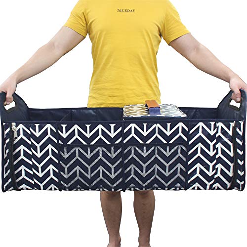 Trunk Organizer, Foldable Car Storage Bag Portable Insulation Cooler
