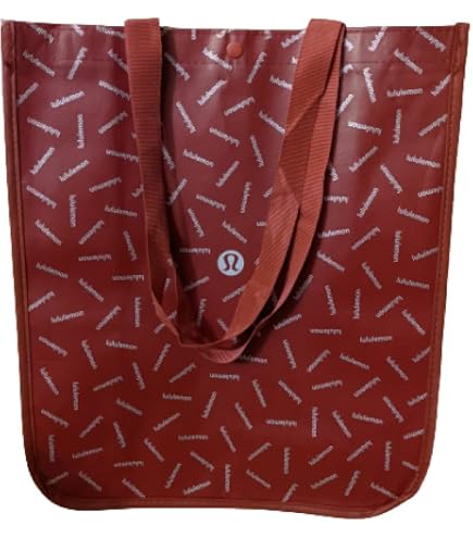 Lululemon Holiday Special Edition Small Reusable Tote Carryall Gym Bag