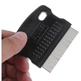 MECO(TM) Toothed Flea Comb Cat Dog Pet Grooming Steel Small Brush Random Color
