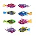 Eshion Flashy Electronic Pets Toy Robot Fish Swimming Diving Electric Turbot Clownfish(4 Piece)