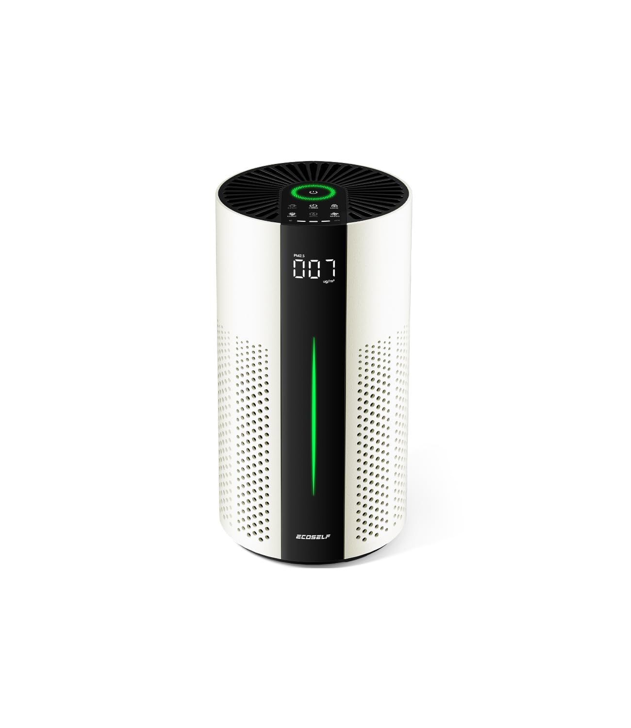 Photo 1 of ECOSELF Air Purifiers for Home up to 1800 Ft², Air Purifiers for Bedroom 360° Air Intake with Smart Auto Mode, HEPA Air Purifier, Air Cleaner for Smoke PoIIen Pet Dander