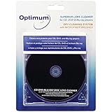 Optimum Superior Lens Cleaner (OPTCDDVDLC) For CD, DVD and Blu-ray Players with Microfiber Brush Cleaning System