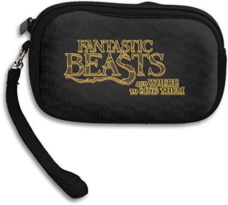 Amurder Fantastic Beasts And Where To Find Them Fashion Money Wallet Pouch Bag Black