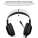 Gaming Headset, ELEGIANT PC Gaming Headphones Over-ear Wired Stereo Bass Surround Lightweight Earphones with Mic Volume Control for PS4 PlayStation /Xbox One/Computer/Tablet/Laptop/Mobilephone- Black