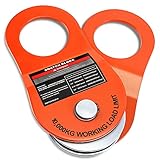 PLIOSAUR 10 Ton Winch Snatch Block Towing Pulley