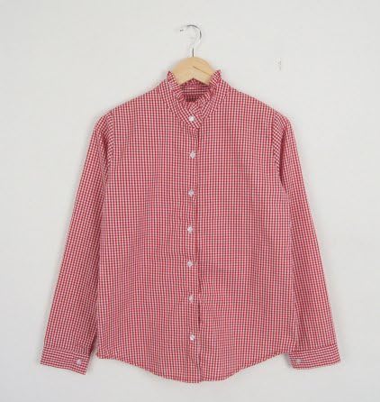 Amazon レディース ギンガムチェック シャツ シャツ ブラウス 通販