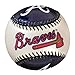 Franklin Sports Atlanta Braves MLB Team Baseball - MLB Team Logo Soft Baseballs - Toy Baseball for Kids - Great Decoration for Desks and Office