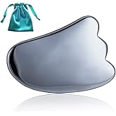 Authentic Terahertz Stone Gua Sha Scraping Tools Lymphatic Drainage Massager Facial Energy Beauty Tools