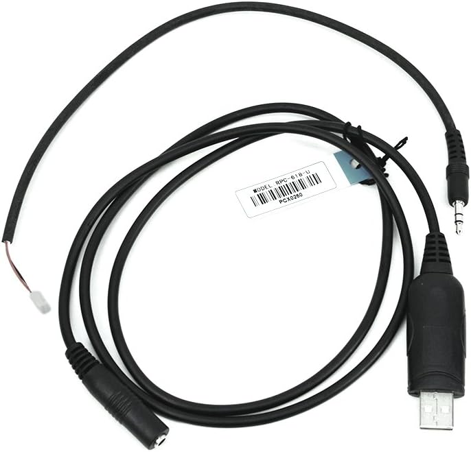 PNI PC50 Programming Cable for CRT 6900/7900 Stations Black