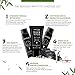 Blackhead remover Charcoal Peel Off Black Mask with Free Brush & 20 PCS Cotton Pad for White/Blackhead Pore Cleansing Set
