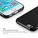 technext020 iPhone 6S Black Case, Shockproof Ultra Slim Fit Silicone TPU Soft Gel Rubber Cover Shock Resistance Protective Back Bumper for iPhone 6 Black