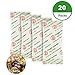 VacYaYa 1000CC(20-Pack) Food Grade Oxygen Absorbers Packets for Home Made Jerky and Long Term Food Storage, Stored in Vacuum Bag and 3 times Oxygen Absorption Capacity