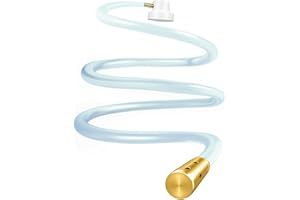 OLALALA 3 Pcs Aerosol Can Extension 360-Side Spray Nozzle Set, 22In Hose, Adapter, Work with Male & Female Caps or Valves, Fits Rust Corrosion Fluid Film Protection Aerosols (Side Spray)