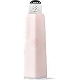DERMAFLASH DERMAPORE+ Skin Care Device, Ultrasonic 2-in-1 Pore Extractor and Skincare Infuser, Blush