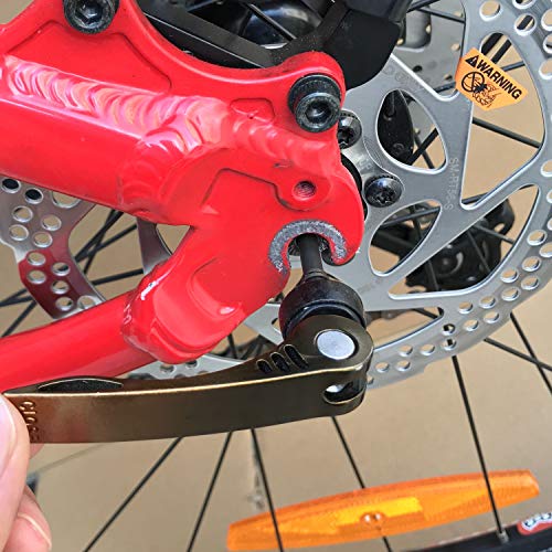 ODIER Bike Trailer Coupler 12.2MM Steel Hitch for Burley Trailers Replacement Connector (45° Hitch (2 Pack))