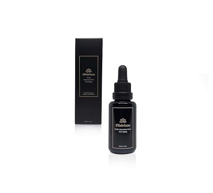 title=Elisirium Acido Ialuronico Puro- Anti-Aging 100% BIO Naturale Siero Gel