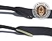 Playa Vida Tortuga Straps FLOATZ 2 Pack, Java Black Ltd Edition, Adjustable, Neoprene Floating Sunglass Straps and Eyeglass Holder – Fits Small & Oversized Glasses to securely retain on Head/Neck