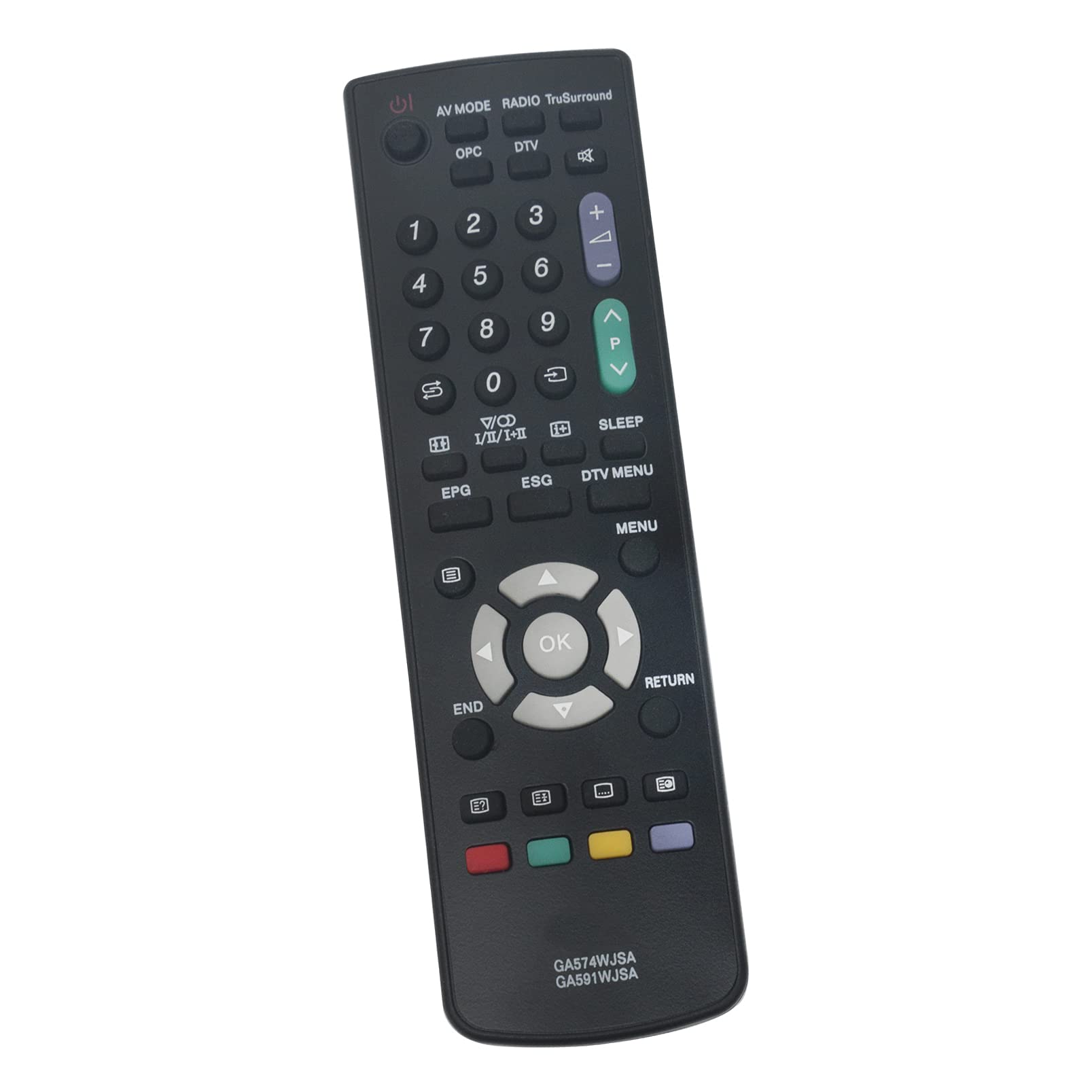 ALLIMITY GA591WJSA Remote Control Replace fit for TV LC-42AD5E-BK LC-42AD5S LC-37XD1E LC-26D44BK LC-42XD1RUA LC-37AD5E-BK LC-42RD1E LC-26SD1E LC-26D44E-BK LC-46XD1E LC-32D44E