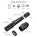 LED Tactical Flashlight, CREE XML T6 LED Portable Zoomable Flashlight - 1200 Lumen, 5 Mode Adjustable, Lotus Attack Head - IPX-6 Waterproof Outdoor LED Flashlight, 18650 Batteries (Not Included)