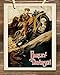 Old Harley Davidson Poster - 11x14 Unframed Art Print - Great Gift Under $15 for Bikers