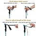 Ohuhu Retractable Anti Shock Trekking Poles / Hiking Poles, 2-Pack