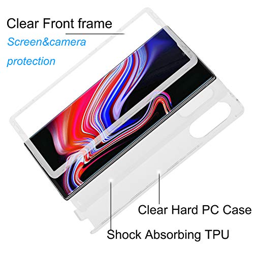 Co-Goldguard Clear Designed Case for Samsung Galaxy Note 10, Heavy Duty Protection Bumper Hybrid Cover Shockproof Durable Shell Slim Fit for Galaxy Note 10 5G, Crystal Clear