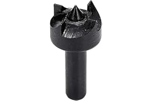 FAWCOTU Lathe Thimble,30mm Wood Lathe Turning Spur Cup Center,Thimble Drill Bit Live Center,Mini Lathe Machine Drill Chuck, Plum Blossom Thimble Drill Bit for Woodworking(Black)