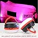 Insane Deal! Best Inflatable Sofa Best Air Lounger - Pool Float Lounge Chair - Lazy Hangout Bag - Water Proof Air Hammock - Includes: 2 LED Camping Lights, 3 Pockets & Bottle Opener.