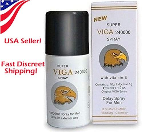 Super Viga 240000 with Vitamin E 1 Bottle Premature Ejaculation Delay Spray