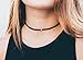 Choker Necklaces Matte Black Onyx Beaded Choker 