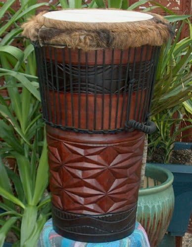 Ruby Geometric Ashiko 23"-24" Tall, 13"-14" Head