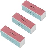 Manicare 3 Pack 4 Way Buffing Block for Nails - Shaping Smoothing Gloss