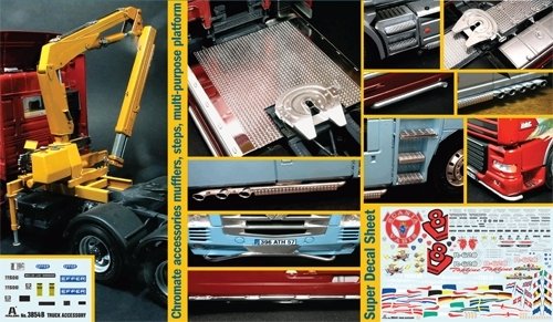 Italeri 510003854 - 1:24 Truck Zubehör-Set