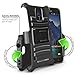 Galaxy S5 Active Case, BUDDIBOX [HSeries] Heavy Duty Swivel Belt Clip Holster with Kickstand Maximal Protection Case for Samsung Galaxy S5 Active, (Black)