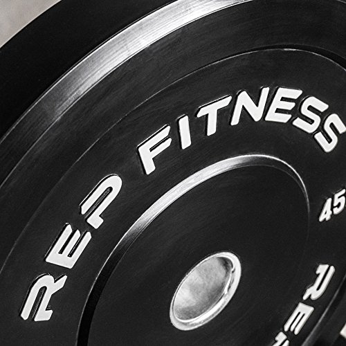 Rep Bumper Plates Strength Conditioning Workouts Weightlifting 190 lb Set