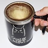 Self Stirring Mug - Urbe The DIRECAT - Game Of Thrones Stark DIRECAT Mug 