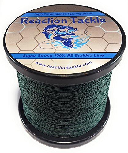 Reaction Tackle Moss Green 30LB 1500yd