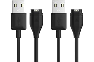TUSITA Charger Cable Compatible with Garmin Watch - 2 Pack - 1M