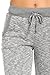My Yuccie Women's French Terry Sweatpants Sweatpants with Side Pockets, Medium, Charcoal 2