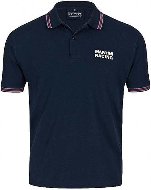 Martini Racing Men's Polo Shirt 1981 Navy Blue Amazon.co.uk Clothing
