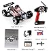 RC Cars Truck,DAZHONG Wltoys 1:18 Scale 2.4G 4WD RTR High Speed Off-Road RC Racing Car ,High Performance 7.4V Built-in Lithium Battery Control Vehicle with Light+Extra Battery